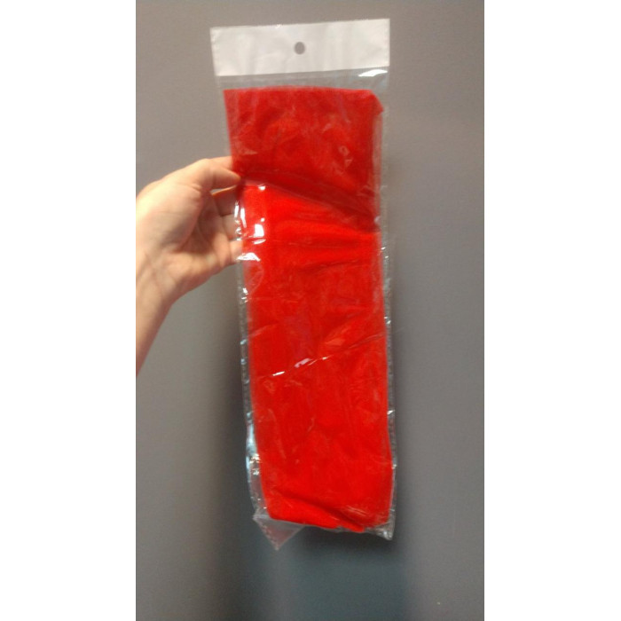 Перчатки фатиновые длинные Красные 1 пара