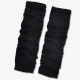 Рукава митенки черные трикотажные перчатки без пальцев (унисекс)