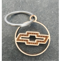Брелок для ключів дерев’яний Chevrolet