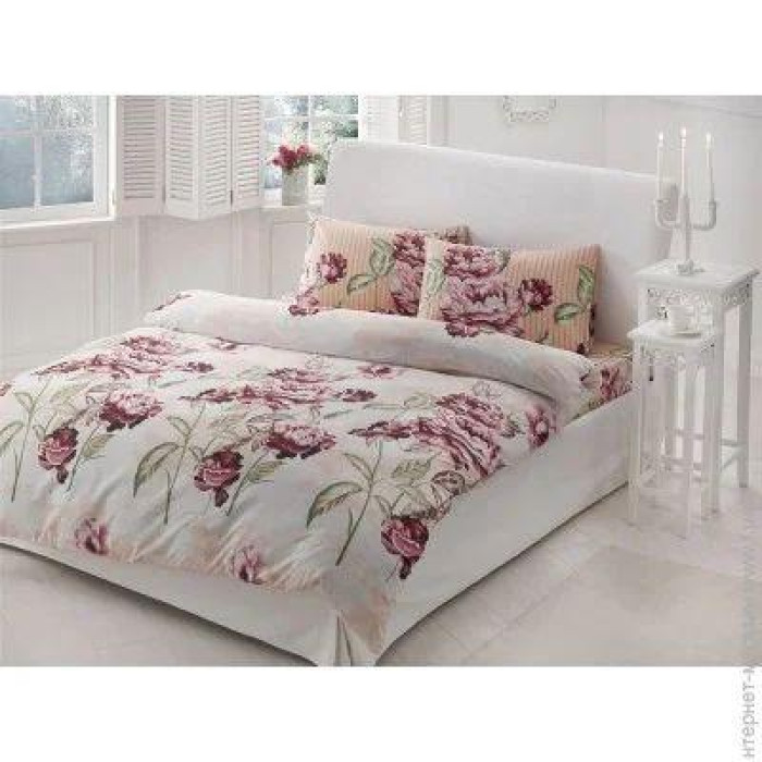 Комплект постельного белья TAC Everyday Ranforce Rebecca 175x215см