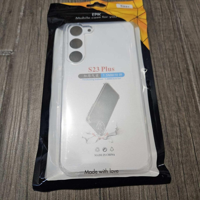 Чехол силиконовый на смартфон Samsung Galaxy S23+ 1шт