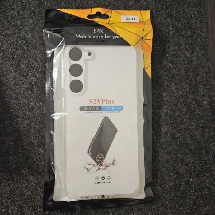 Чехол силиконовый на смартфон Samsung Galaxy S23+ 1шт