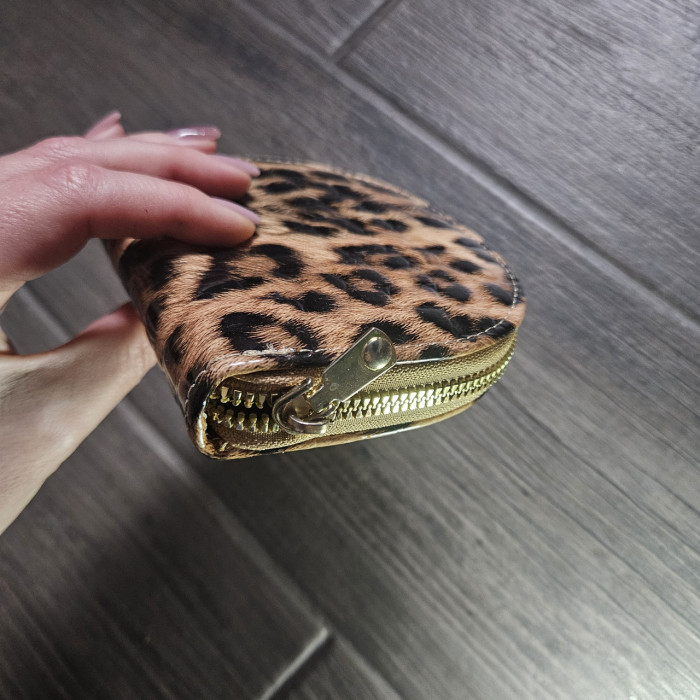 Кошелек женский леопардовый