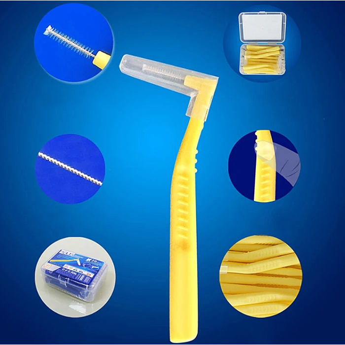 Зубная нить-стик Dental Floss Stick набор 10 шт