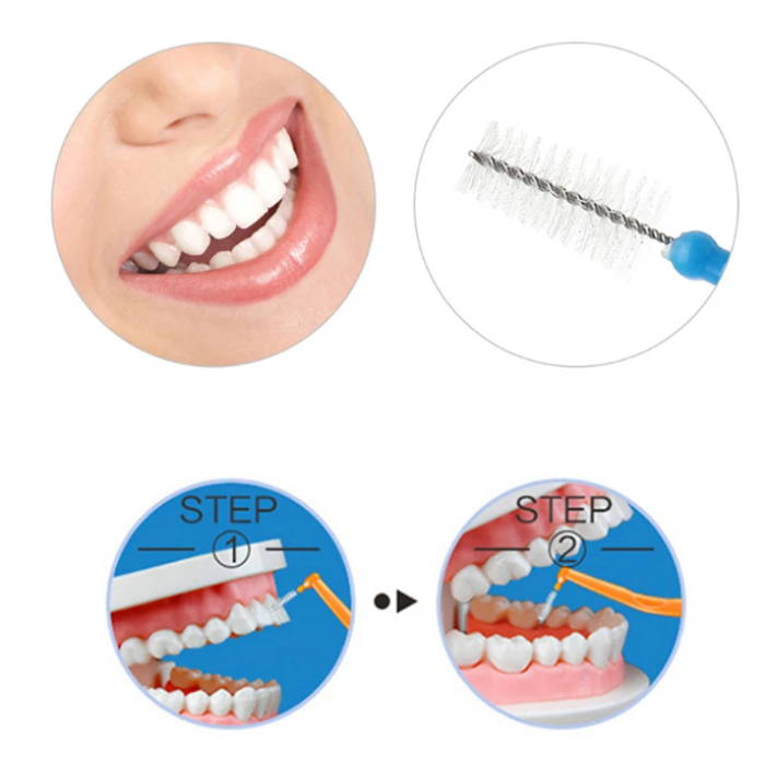 Зубная нить-стик Dental Floss Stick набор 10 шт