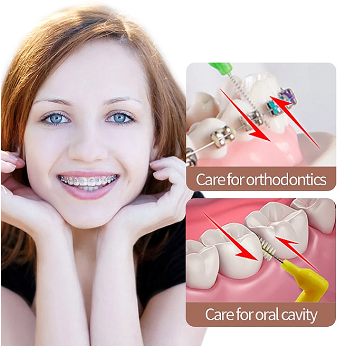 Зубная нить-стик Dental Floss Stick набор 10 шт